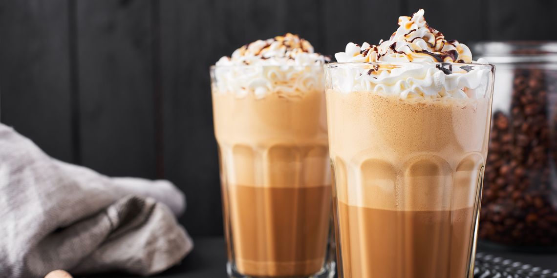 Details on the Mint Mocha Iced Coffee