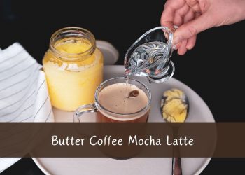 How to make a butter coffee mocha latte